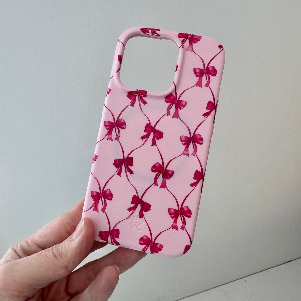 Velvet Caviar Ballerina Bows iPhone Case 14 Pro